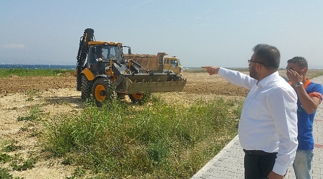 Umurbey’de havacılık festivali çalışmaları devam ediyor