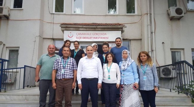 Yeşildağ&#039;dan Gökçeada Devlet Hastanesi&#039;ne Ziyaret