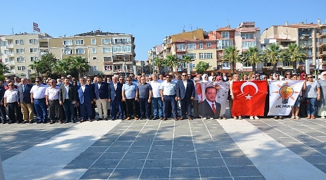 AK Parti’nin 16. kuruluş yıl dönümü Çanakkale’de kutlandı