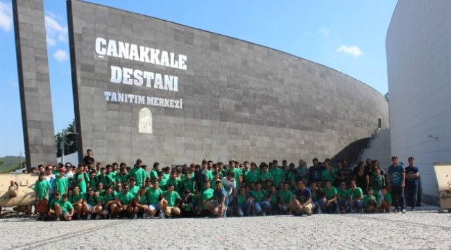 Kıbrıslı Gençlerin Çanakkale Kampı Devam Ediyor