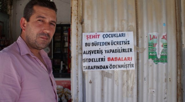 Şehit Çocuklarına Bu Marketten Alışveriş Yapmak Ücretsiz
