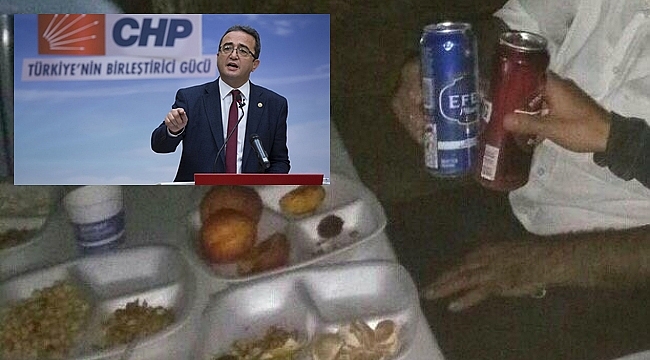 Tezcan'Alkol alan 3 kişiyi Partiden ihraç edeceğiz