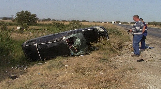 Bayramiç’te trafik kazası, 3 yaralı
