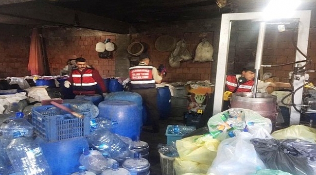 Çanakkale’de kaçak içki operasyonu