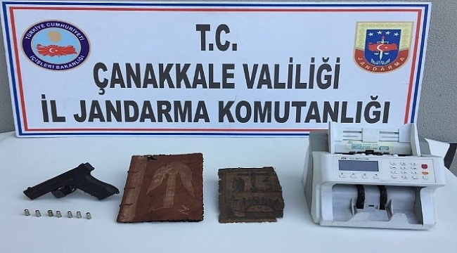 Çanakkale’de tarihi eser kaçakçısı 6 kişi yakalandı.