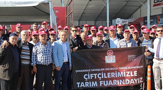 ÇANAKKALE SAVAŞLARI GELİBOLU TARİHÎ ALAN BAŞKANLIĞI, TARİHÎ ALAN’DA YAŞAYAN ÇİFTÇİLERİ BURSA TARIM FUARIYLA BULUŞTURDU.