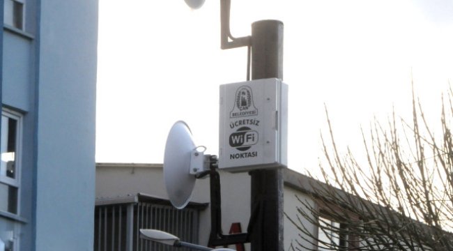 Çan Belediyesinden Ücretsiz Wifi Hizmeti