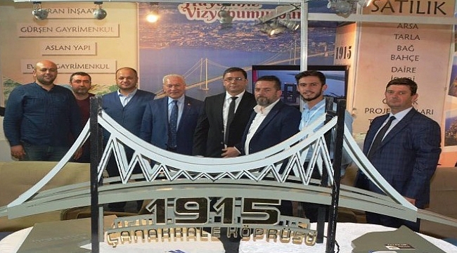 Çanakkale 1915 Köprüsünün maketi ilgi görüyor