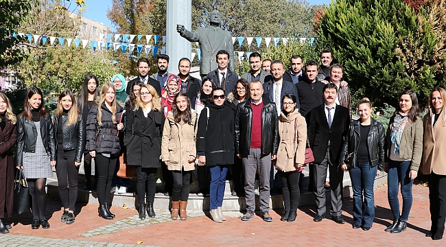 ÇANAKKALE BAROSU YÖNETİM KURULU, STAJYER AVUKATLAR İLE BİRARAYA GELDİ