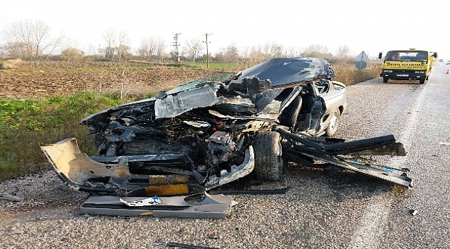 Çanakkale'de Trafik kazası: 1 ölü