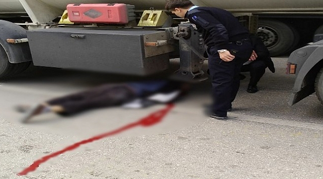 Elektrikli bisiklet tırın altında kaldı: 1 ölü