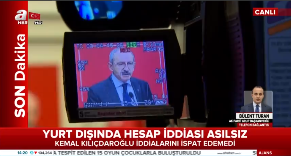Kılıçdaroğlu'nun Açıkladığı Belgelere Bülent Turan'dan Yanıt