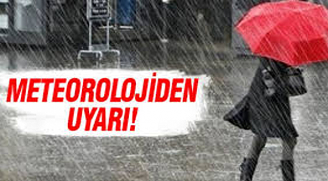 Meteorolojiden 5 İl İçin Uyarı