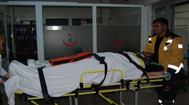 Otomobil dereye uçtu: 4 yaralı