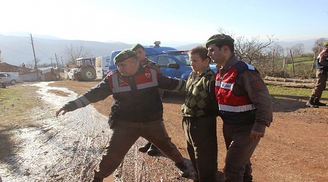 Abisini vuran zanlı tutuklandı