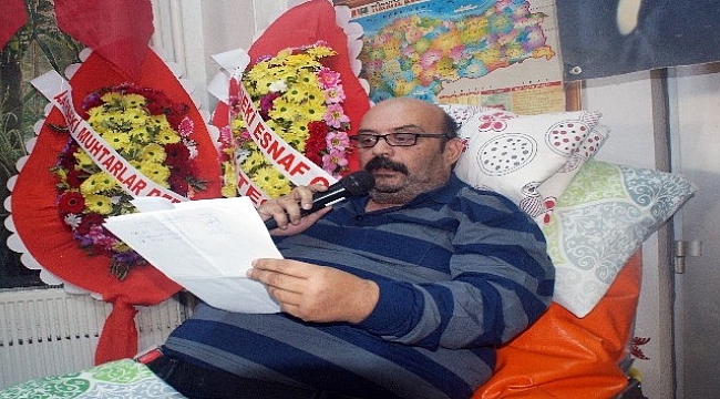 Aday olduğu kongreye sedyeyle geldi