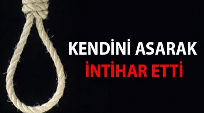Ailesi Uyurken Kendini Tavana İple Asarak İntahar Etti