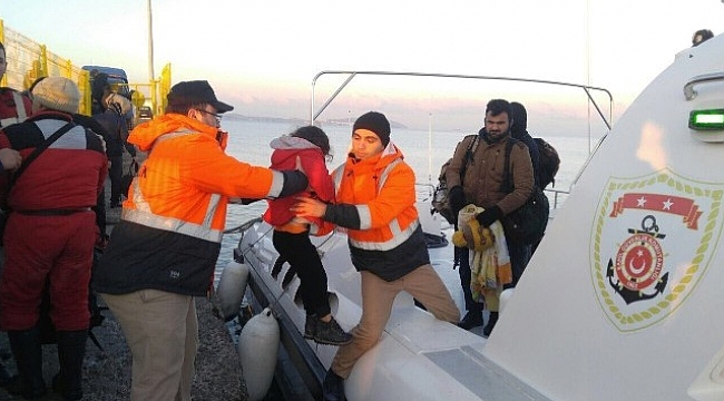 Çanakkale’de 83 kaçak göçmen yakalandı