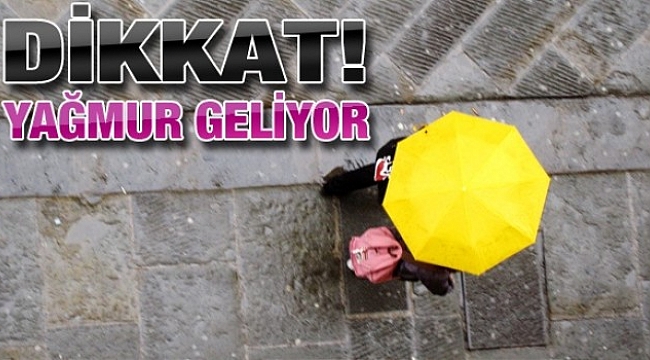 Çanakkale'ye yağmur geliyor