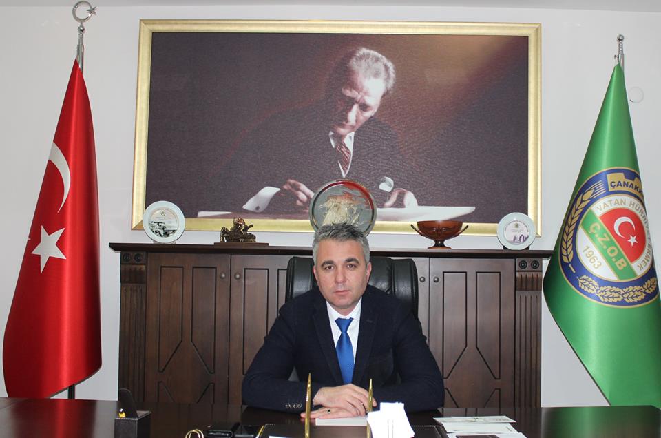 Çanakkale Ziraat Odası Yönetim Kurulu Başkanı İsmail Kaya Yeni Yıl ile ilgili mesaj yayınladı.