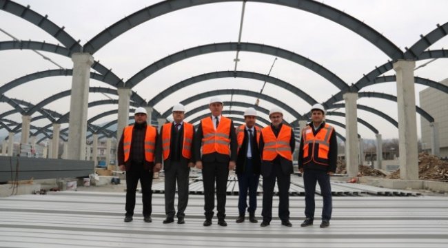 Başkan Işık, 22 Milyon Liralık Üç Büyük Projeyi Gezdirdi
