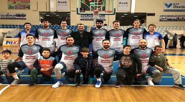 Umurbey Belediyespor namağlup Lider bitirdi
