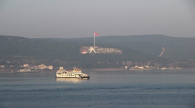 Çanakkale Boğazı sis sebebiyle kapatıldı