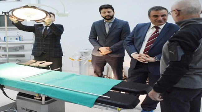 İl Sağlık Müdürü Taşçı lapseki Devlet Hastanesi'ni inceledi