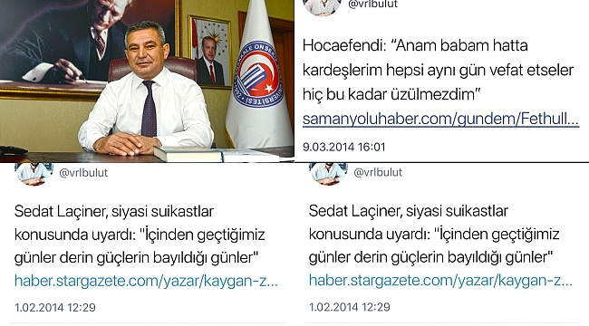 "REKTÖR ACER ÜSTÜNDE KARA BİR BULUT.."