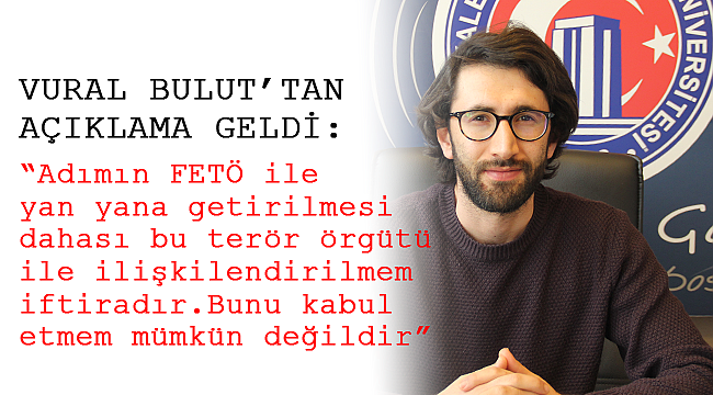 Vural Bulut'tan açıklama geldi