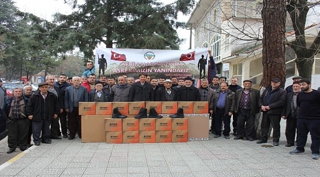 ’Zeytin Dalı Harekatı’na katılan Mehmetçiğe, 40 adet bot gönderildi
