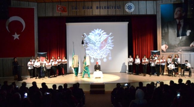 Biga'da İstiklal Marşı'nın Kabulü ve Mehmet Akif Ersoy'u Anma Günü