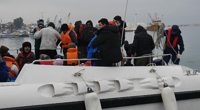 Çanakkale’de 34 mülteci yakalandı