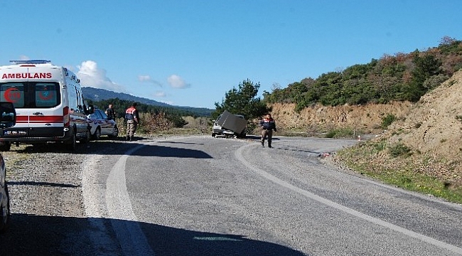 Çanakkale’de trafik kazası: 3 yaralı