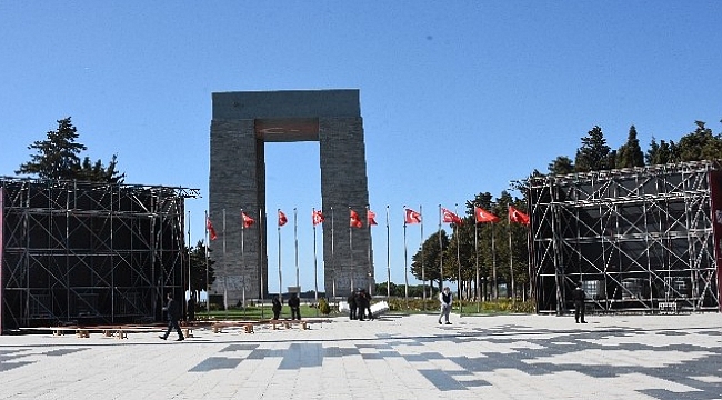 Çanakkale Deniz Zaferi’nin 103’ncü yılı hazırlığı