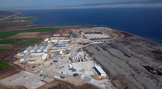 Çanakkale Köprüsü’nde çalışmalar ilk kez drone ile havadan görüntülendi