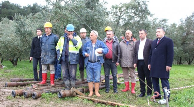 Umurbey'in Derin Su Kuyusu Projesi Görücüye Çıktı