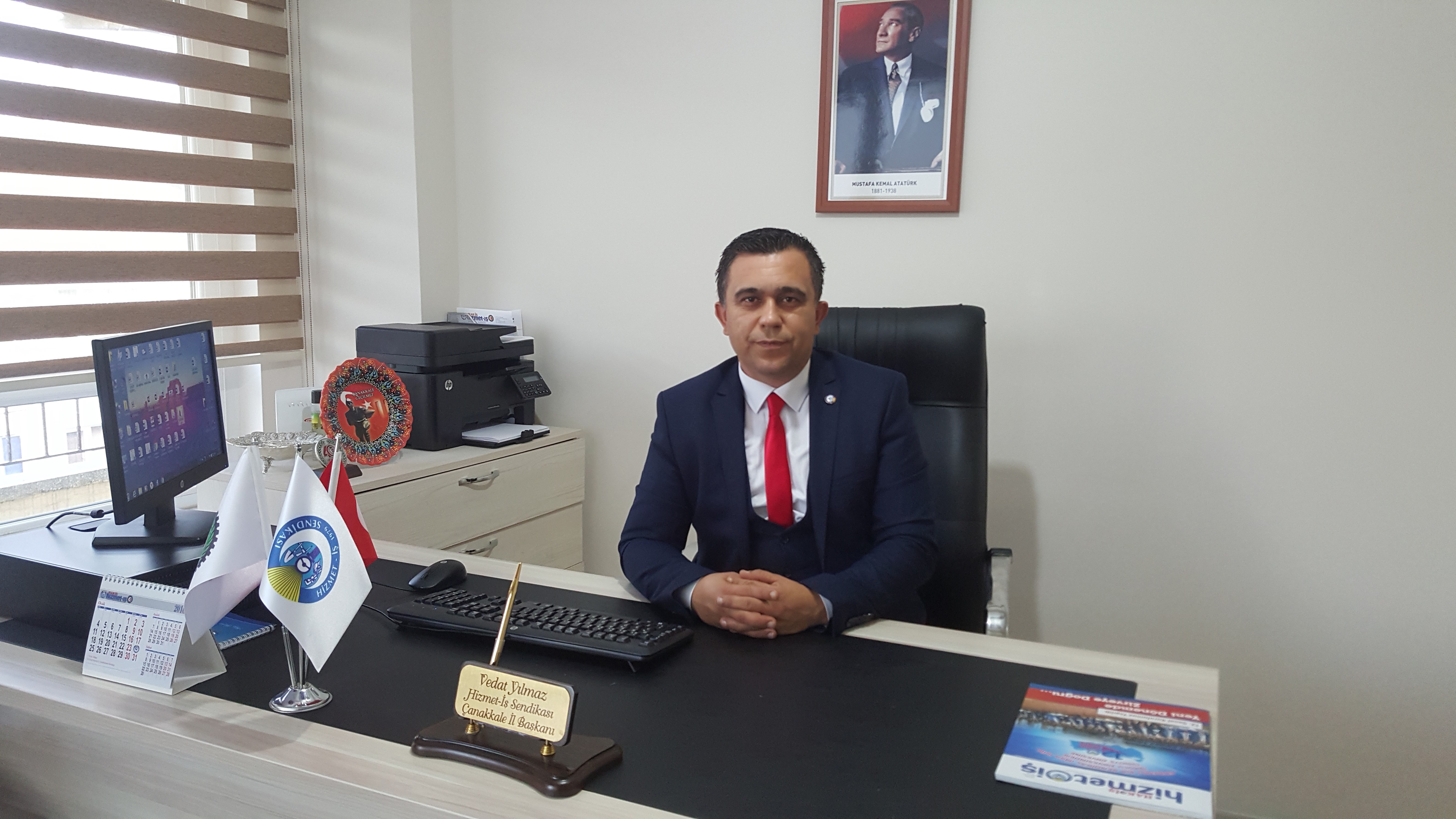 YILMAZ HAK-İŞ İL BAŞKANLIĞINA ATANDI