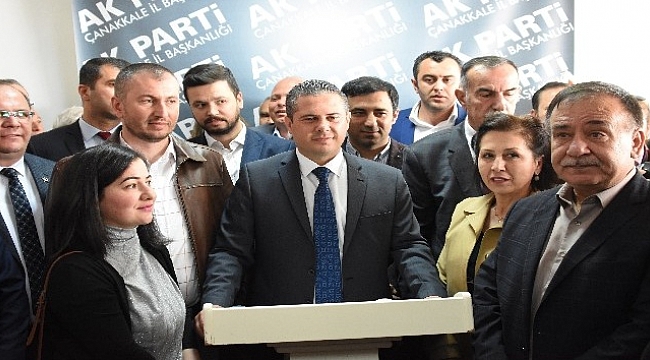 AK Parti Çanakkale İl Başkanı Gültekin Yıldız oldu