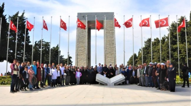 Çan Belediyesi'nden Şehitlik Ziyareti