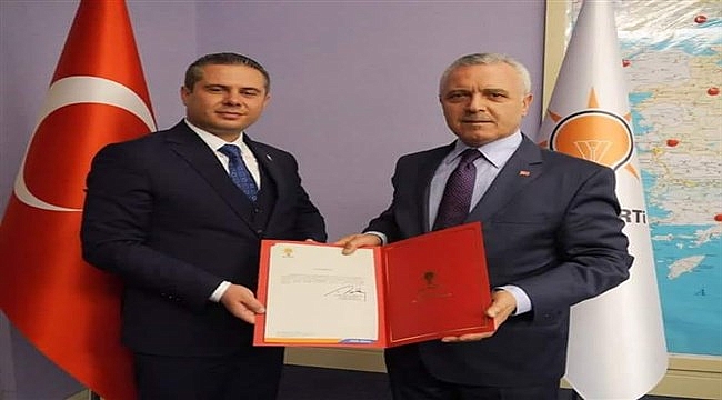 Çanakkale Ak Parti İl Başkanlığına Gültekin Yıldız Atandı