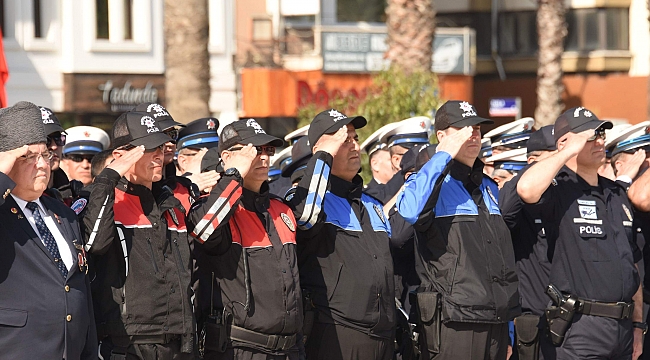 Çanakkale’de Türk Polis Teşkilatının kuruluşunun 173. Yıl dönümü düzenlenen törenle kutlandı.