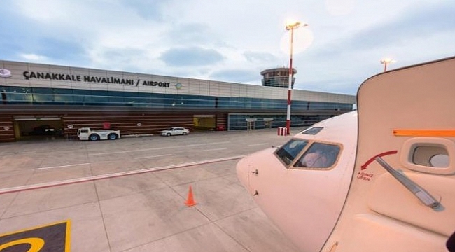 Çanakkale Havalimanı’nda 16 bin yolcuya hizmet verildi