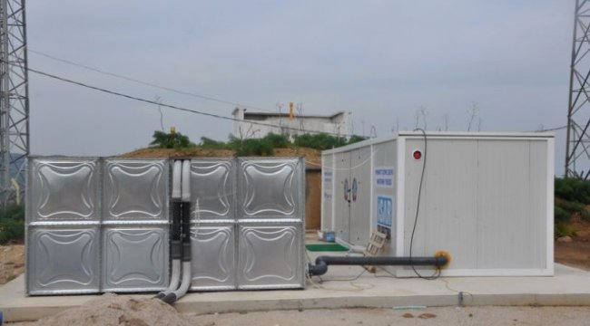 Karabiga'da Yeni Şebeke Suyu Paket Arıtma Sistemi Faaliyete Geçti