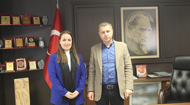 Bektaş'tan Başkan Kuzu'ya ziyaret