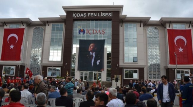 Biga'da İçdaş Fen Lisesi ve Anaokulu Törenle Açıldı