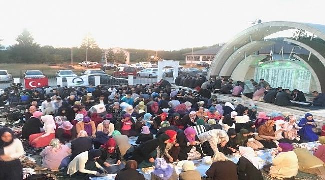 Bosna Hersek’in Ahmici Köyü’nde iftar