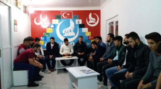 Çan Ülkü Ocaklarından Gün Sazak'ı Anma