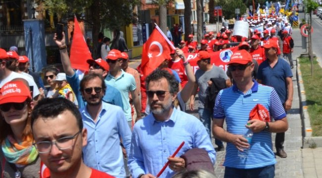Çanakkale'de 1 Mayıs Kutlamaları