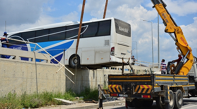 El freni çekilmeyince...
